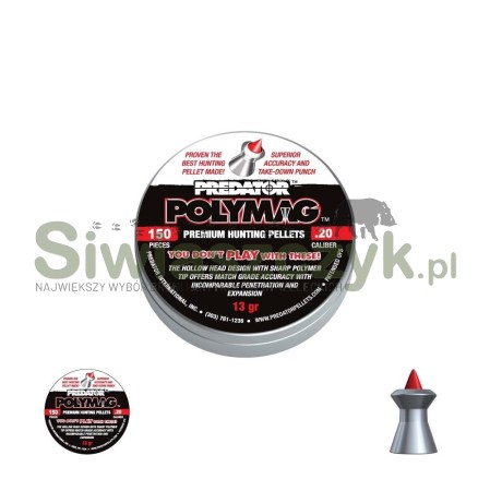 Śrut diabolo JSB POLYMAG PREDATOR 5,1/150 0,84g(13,00gr)(1003-01-150)-120945