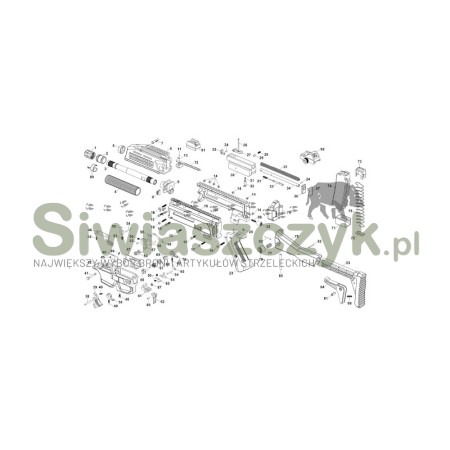 Dźwignia przeładowania CZ Scorpion (3661-0130-0701QND)-155884