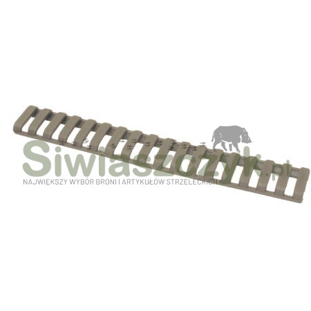 Osłona ERGO GRIPS 18 slotów Picatinny FDE (4373-DE)-115896