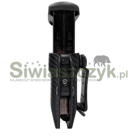 Ładownica CONCEALMENT EXPRESS IWB/OWB na 1 mag, 2 rzęd. kal. 45ACP Carbon (CEX-191416)-163073