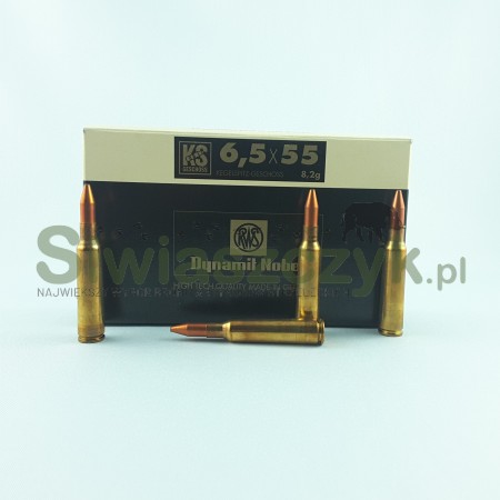 Amunicja RWS 6,5x55 KS 8,2g(127gr)-104045