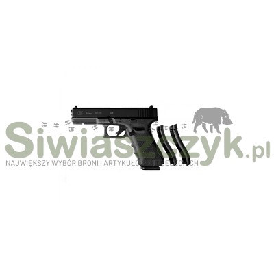 Pistolet GLOCK 17 (GEN 4) kal.9x19 (33317)-100225