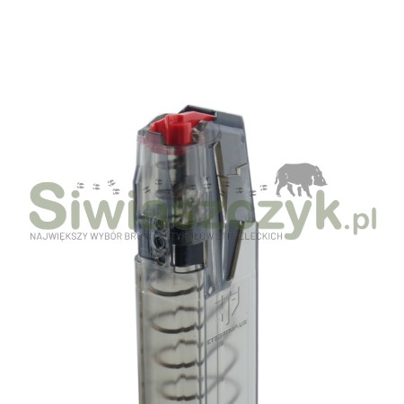 Magazynek ETS Omega Glock 17/18/19/19X/26/34/45/49 , 9x19 mm 30nb Przezroczysty (OMG-GLK-17-30)-166243