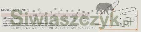 Rękawiczki Pinewood CAMOU 8410-105090