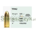 Amunicja S&B 9x19 TFMJ Nontox 7,5g (115gr)-166273