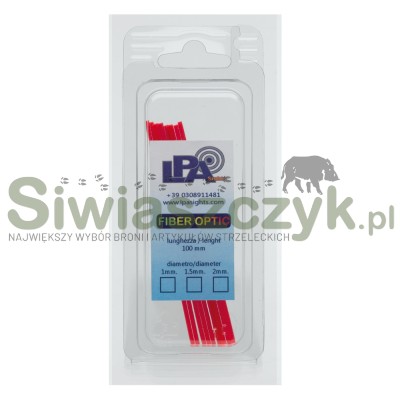 Światłowód LPA 1mm czerwony (BFO10R)-156853