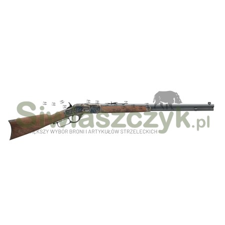 Sztucer Lever Action WINCHESTER M73 Sporter Case Hardened Octagon kal. 357Mag/38Spec -166315