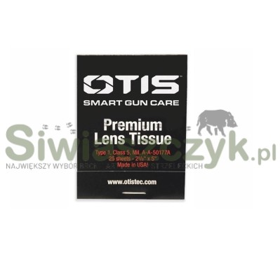 Chusteczki OTIS do optyki (25szt)(RW-422)-119809