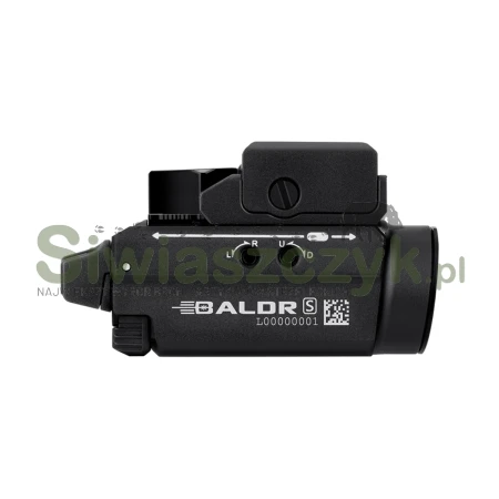 Latarka OLIGHT BALDR S Black (800 lumenów) - zielony laser-116876