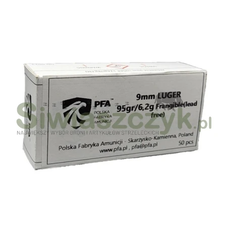 Amunicja PFA 9x19 Frangible 6,20g (95gr)(50szt.)-166345