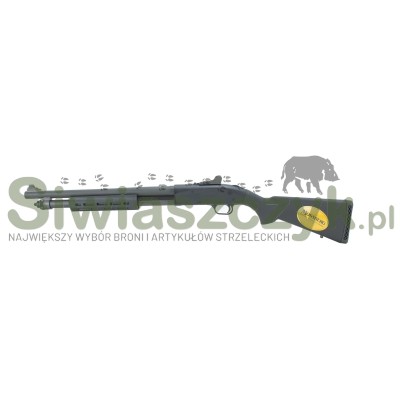 Strzelba MOSSBERG M590A1 kal. 12/76, lufa 470 mm, parkeryzowana, Ghost Ring (50765)
-166365