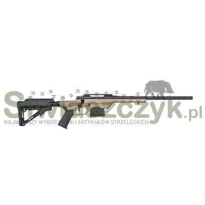 Sztucer MOSSBERG MVP Light Chasis 5/8″24 kal. 7,62mm NATO/.308 Win.
-166367