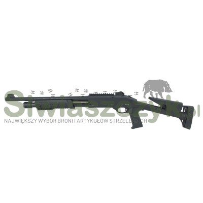 Strzelba ERMOX TAC-4 kal. 12/76, 470 mm (ERBR127606)-166372