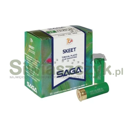 Naboje SAGA 12/70 28g Skeet -101908