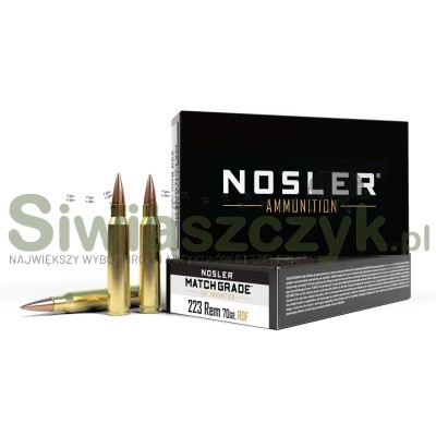 Amunicja NOSLER 223Rem HPBT RDF 4,5g(70gr) (60130)-166424