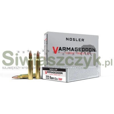 Amunicja NOSLER 223Rem VARMAGEDDON HP 4,2g(62gr)(40223)-166425