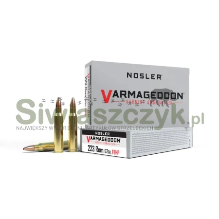 Amunicja NOSLER 223Rem VARMAGEDDON HP 4,2g(62gr)(40223)-166425