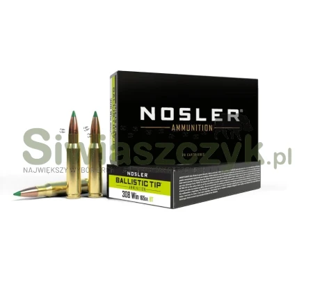 Amunicja NOSLER 308 Win Ballistic Tip 10,7g(165gr) (40063)-166434