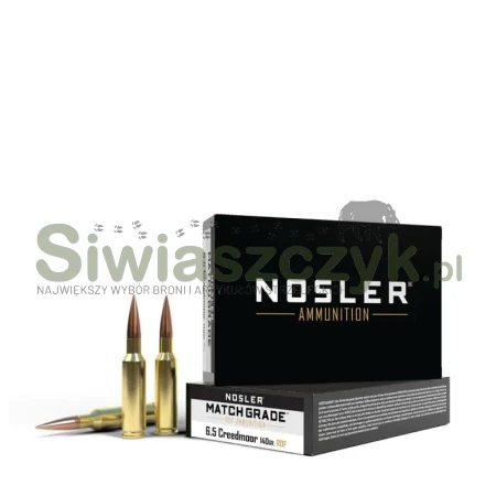 Amunicja NOSLER 6,5 Creedmoor HPBT RDF MG 9,07g(140gr)(60115)-166428