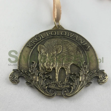 Medal mosiężny M2- V-ce Król Polowania-107960