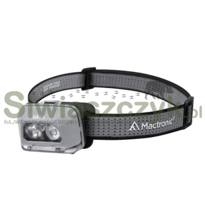 Czołówka MACTRONIC VAYA 480lm  szara (AHL0092)-166479