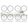 Kolimator TRUGLO Dual Color - Red / Green Dot - 2,5 / 5 MOA - Picatinny (TG8380BN)-cbc12892721463187d10f184b63d8328