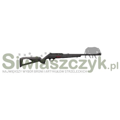 Karabinek WINCHESTER Wildcat SA 18", M14x1 kal.22lr-166490