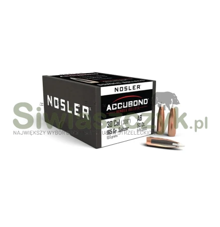Pociski NOSLER .30 AccuBond 10,7g(165gr) (55602)-166511