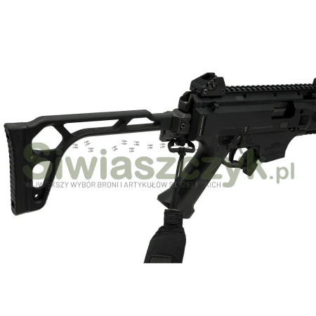 Adapter kolby STRIKE INDUSTRIES CZ EVO-3 regulowany, Picatinny / QD (SI-CEVO-SA-QD-BK)-112756