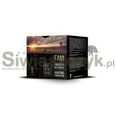 Naboje FAM 12/65 zat 3-3,25mm 32g-106700