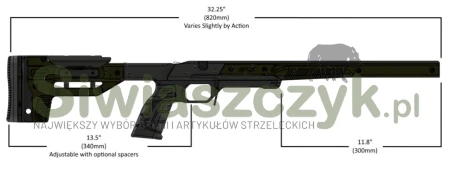 Osada ORYX Chassis do broni TIKKA T1x ODG-d00d2c6565c7001b633b79eab3eb3993