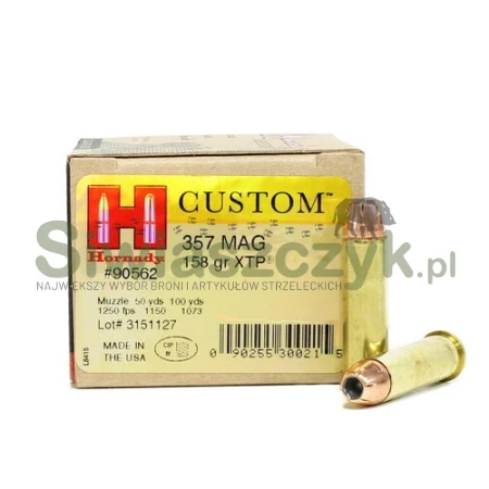 Amunicja HORNADY 357Mag XTP 10,24g(158gr) (90562) -116592