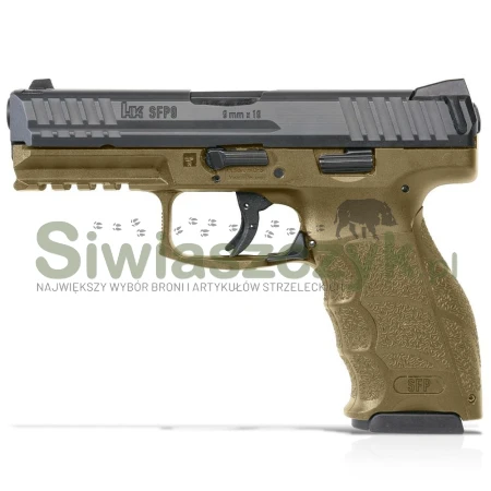 Pistolet H&K SFP9-SF 9x19 Green Brown (262507)-104785