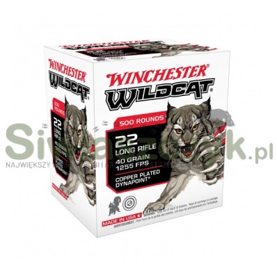 Amunicja WINCHESTER 22LR Wildcat 2,5g(40gr)(500szt.)-166722