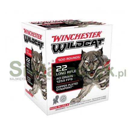 Amunicja WINCHESTER 22LR Wildcat 2,5g(40gr)(500szt.)-166722