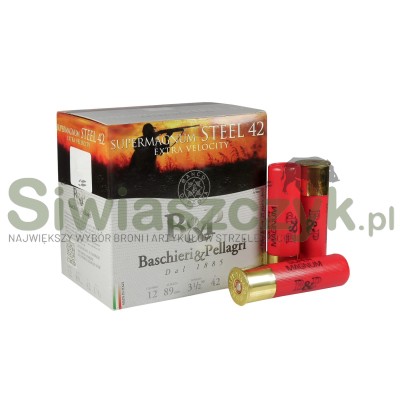 Naboje B&P 12/89 Steel SuperMagnum ,,2/0'' 42g -116496