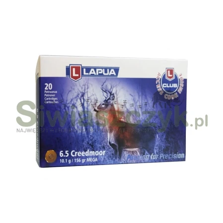 Amunicja LAPUA 6,5 Creedmoor MEGA 10,1g(156gr)-166766