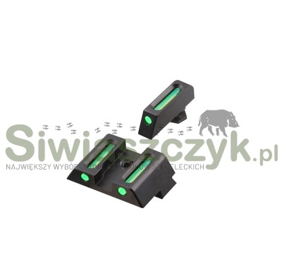 Przyrządy celownicze GUNPANY Fiber Sights Combo do Glock Długie (SCIS-05)-116682