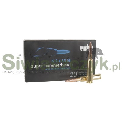 Amunicja SAKO 6,5x55 Super Hammerhead 9,1g(140gr)-118479