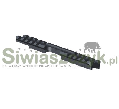 Szyna CZ 457 LH Picatinny 25MOA (5083-9025-61ND)-166849