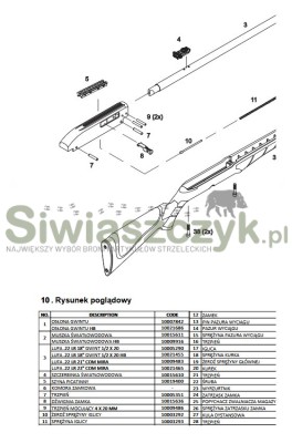 Sprężyna ROSSI ,,11'' (10003293)-166870