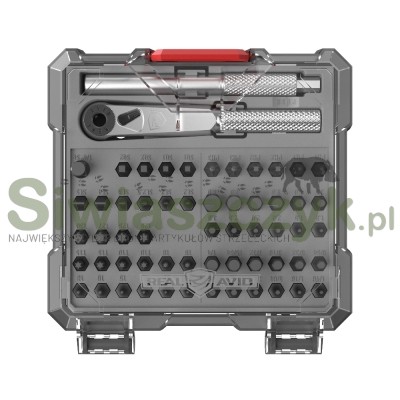 Narzędzia rusznikarskie REAL AVID X3 Driver 57-Piece Gunsmithing Bit Set - 56 bitów (AVX3GBS57)-166903