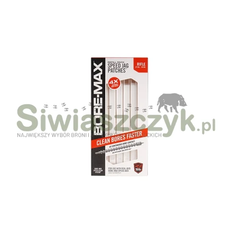Przecieraki REAL AVID Bore-Max Speed Patches Refill .22-.30  8'' (AVBMPATCH8)-116721