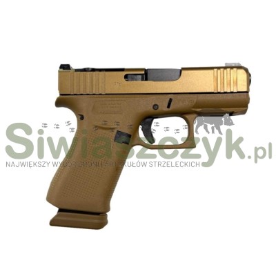 Pistolet GLOCK 43X Coyote kal.9x19 - MOS - 18101-166997