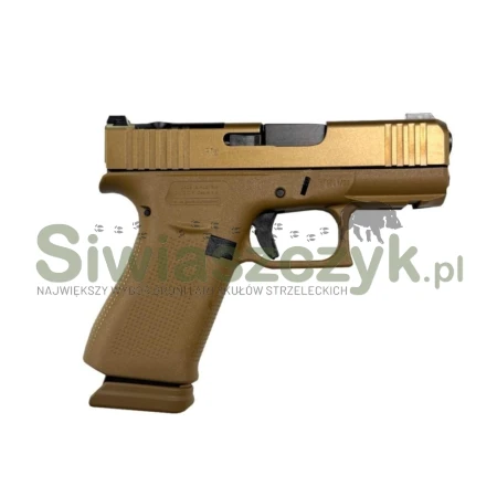 Pistolet GLOCK 43X Coyote kal.9x19 - MOS - 18101-166997