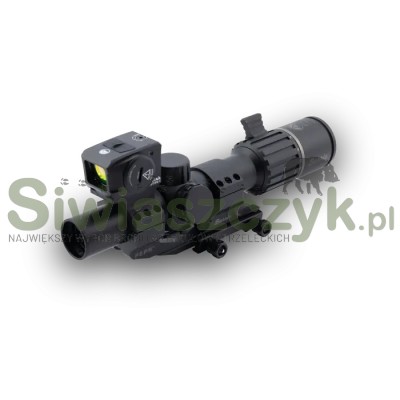Luneta BURRIS 1-6x24 RT-6 + FastFire E Green Dot Tactical Kit - Ballistic 5X - 3,5 MOA - Green Dot - 200576-166999
