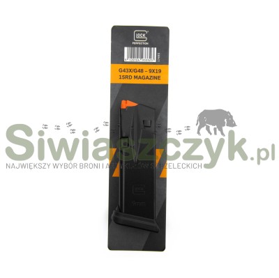 Magazynek GLOCK 43x / 48 Orange kal. 9x19 - 17493-167001