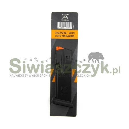 Magazynek GLOCK 43x / 48 Orange kal. 9x19 - 17493-167001