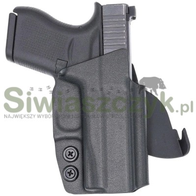 Kabura ROUNDED by Concealment Express Glock 43/43X MOS OWB, czarny(CEX-297580)-167046
