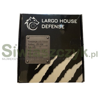 Amunicja LHD 223Rem FMJ 3,56g(55gr)(100szt.)-167092